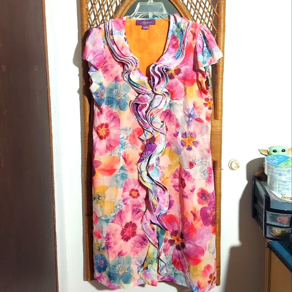 Vintage Floral Dress